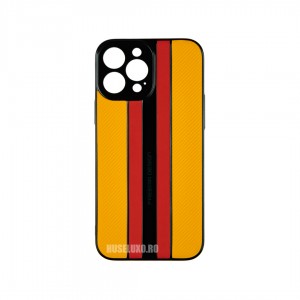 Husa iPhone 13 Pro Max FreeAir Design PC - Luxury Orange
