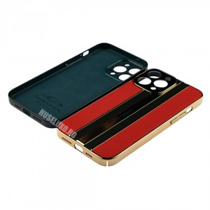 Husa iPhone 13 Pro Max FreeAir Design PC - Luxury Red