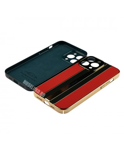 Husa iPhone 13 Pro Max FreeAir Design PC - Luxury Red Husa iPhone 13 Pro Max FreeAir Design PC - Luxury Red