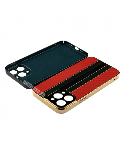 Husa iPhone 13 Pro Max FreeAir Design PC - Luxury Red Husa iPhone 13 Pro Max FreeAir Design PC - Luxury Red