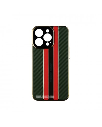 Husa iPhone 13 Pro FreeAir Design PC - Luxury Green
