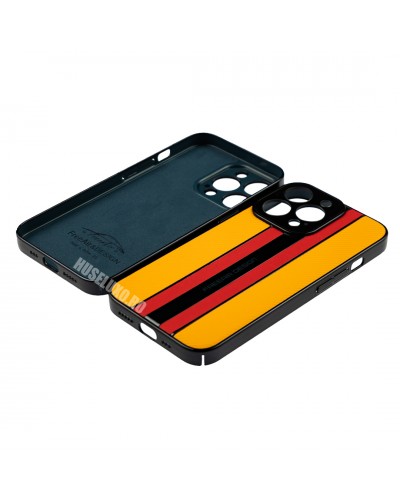 Husa iPhone 13 Pro FreeAir Design PC - Luxury Orange