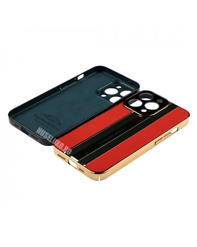 Husa iPhone 13 Pro FreeAir Design PC - Luxury Red Husa iPhone 13 Pro FreeAir Design PC - Luxury Red