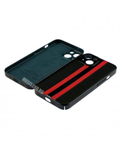 Husa iPhone 13 FreeAir Design PC - Luxury Black Husa iPhone 13 FreeAir Design PC - Luxury Black