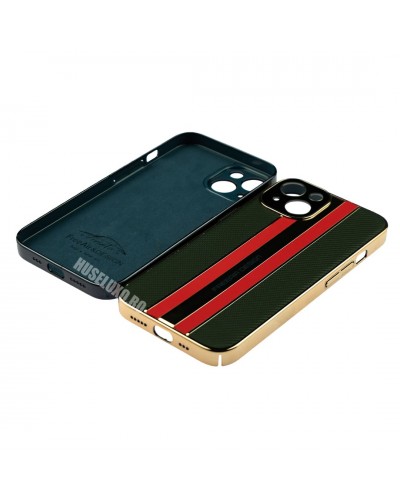 Husa iPhone 13 FreeAir Design PC - Luxury Green Husa iPhone 13 FreeAir Design PC - Luxury Green