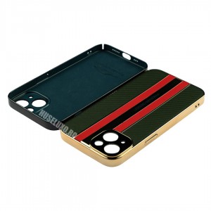 Husa iPhone 13 FreeAir Design PC - Luxury Green