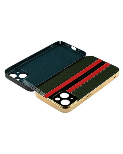 Husa iPhone 13 FreeAir Design PC - Luxury Green Husa iPhone 13 FreeAir Design PC - Luxury Green
