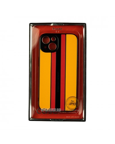 Husa iPhone 13 FreeAir Design PC - Luxury Orange