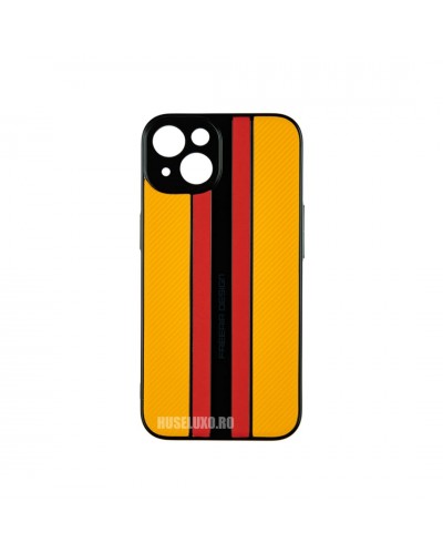 Husa iPhone 13 FreeAir Design PC - Luxury Orange