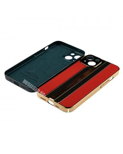 Husa iPhone 13 FreeAir Design PC - Luxury Red