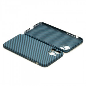 Husă iPhone 11 Pro Max LUXO Kevlar Awesome Blue