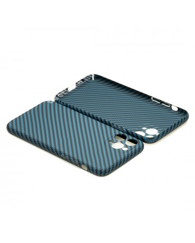 Husă iPhone 11 Pro Max LUXO Kevlar Awesome Blue