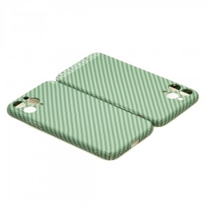 Husă iPhone 11 Pro Max LUXO Kevlar Awesome Green