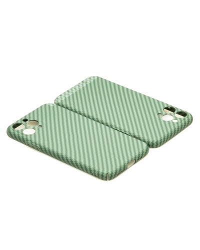 Husă iPhone 11 Pro Max LUXO Kevlar Awesome Green