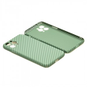 Husă iPhone 11 Pro Max LUXO Kevlar Awesome Green