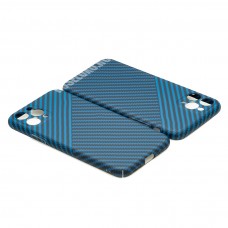 Husă iPhone 11 Pro Max LUXO Kevlar Blue Duo