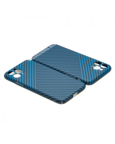 Husă iPhone 11 Pro Max LUXO Kevlar Blue Duo
