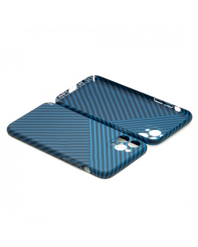 Husă iPhone 11 Pro Max LUXO Kevlar Blue Duo