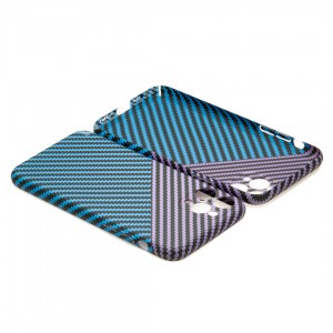 Husă iPhone 11 Pro Max LUXO Kevlar Purple & Blue