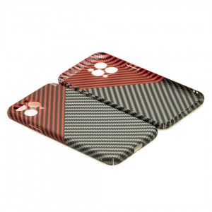 Husă iPhone 11 Pro Max LUXO Kevlar Red & Grey