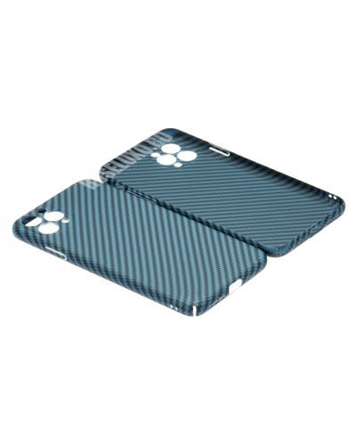 Husă iPhone 11 Pro LUXO Kevlar Awesome Blue Husă iPhone 11 Pro LUXO Kevlar Awesome Blue