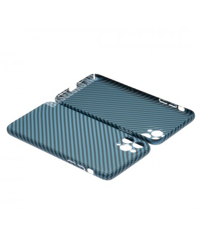 Husă iPhone 11 Pro LUXO Kevlar Awesome Blue Husă iPhone 11 Pro LUXO Kevlar Awesome Blue