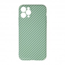 Husă iPhone 11 Pro LUXO Kevlar Awesome Green
