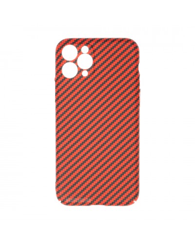 Husă iPhone 11 Pro LUXO Kevlar Awesome Red