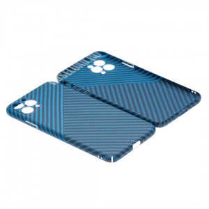 Husă iPhone 11 Pro LUXO Kevlar Blue Duo