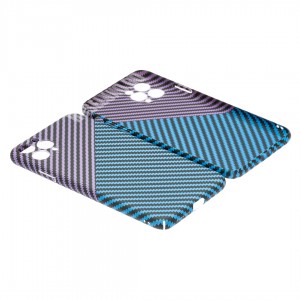 Husă iPhone 11 Pro LUXO Kevlar Purple & Blue