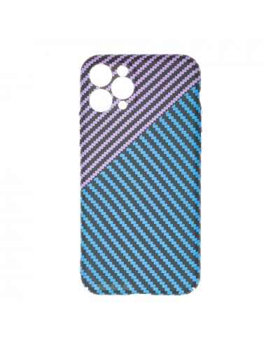 Husă iPhone 11 Pro LUXO Kevlar Purple & Blue
