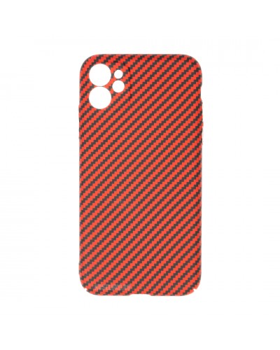 Husă iPhone 11 LUXO Kevlar Awesome Red