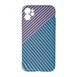 Husă iPhone 11 LUXO Kevlar Purple & Blue