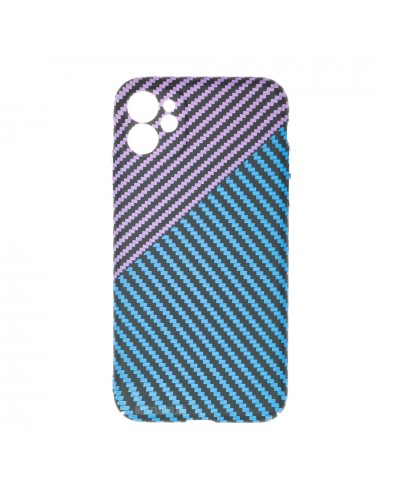 Husă iPhone 11 LUXO Kevlar Purple & Blue