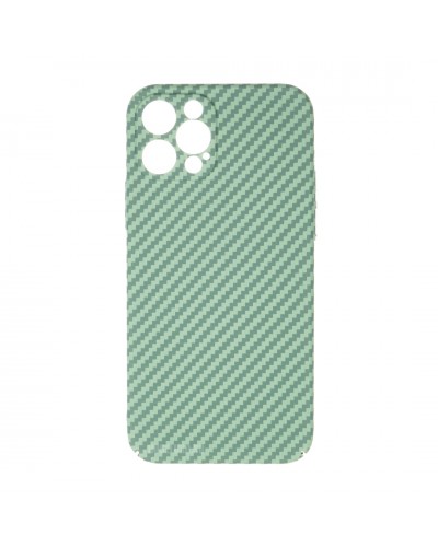 Husă iPhone 12 Pro Max LUXO Kevlar Awesome Green