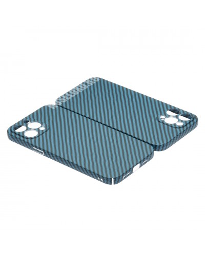 Husă iPhone 12 Pro LUXO Kevlar Awesome Blue