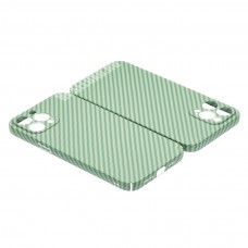 Husă iPhone 12 Pro LUXO Kevlar Awesome Green