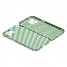 Husă iPhone 12 Pro LUXO Kevlar Awesome Green