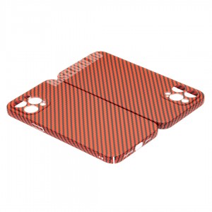 Husă iPhone 12 Pro LUXO Kevlar Awesome Red