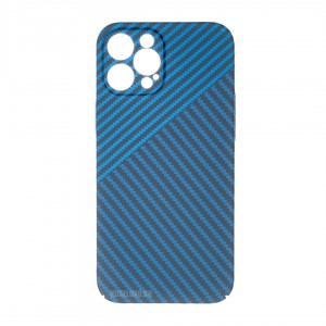 Husă iPhone 12 Pro LUXO Kevlar Blue Duo