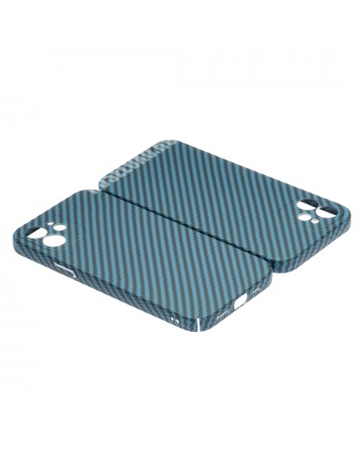 Husă iPhone 12 LUXO Kevlar Awesome Blue Husă iPhone 12 LUXO Kevlar Awesome Blue