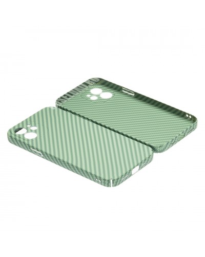 Husă iPhone 12 LUXO Kevlar Awesome Green