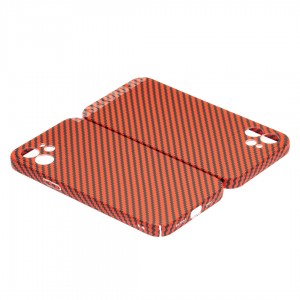 Husă iPhone 12 LUXO Kevlar Awesome Red
