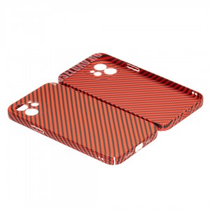 Husă iPhone 12 LUXO Kevlar Awesome Red