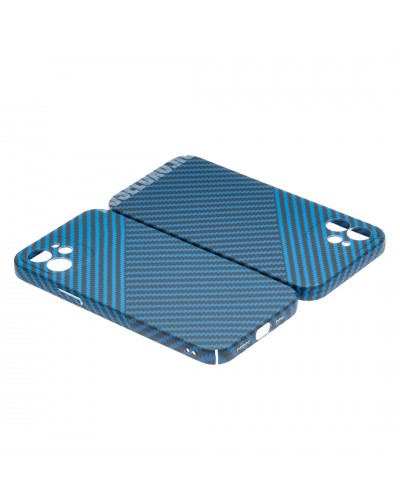 Husă iPhone 12 LUXO Kevlar Blue Duo Husă iPhone 12 LUXO Kevlar Blue Duo