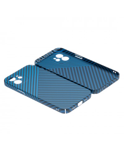 Husă iPhone 12 LUXO Kevlar Blue Duo Husă iPhone 12 LUXO Kevlar Blue Duo