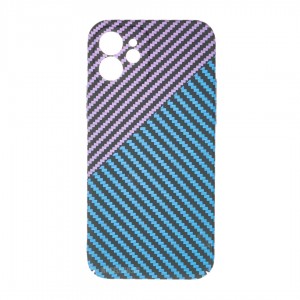 Husă iPhone 12 LUXO Kevlar Purple & Blue