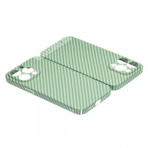 Husă iPhone 13 Pro Max LUXO Kevlar Awesome Green