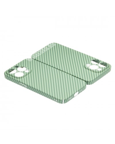 Husă iPhone 13 Pro Max LUXO Kevlar Awesome Green