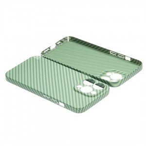 Husă iPhone 13 Pro Max LUXO Kevlar Awesome Green